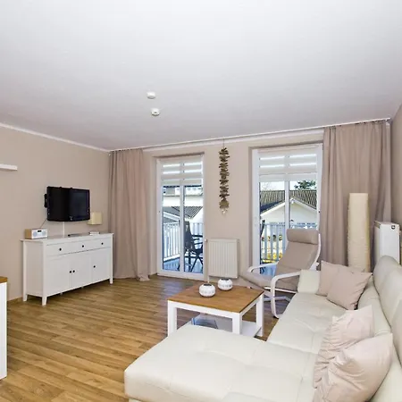 Haus Strandeck Ferienwohnung 20 Mit Sauna- Und Schwimmbadnutzung Im Ahoi Sellin شقة غورين